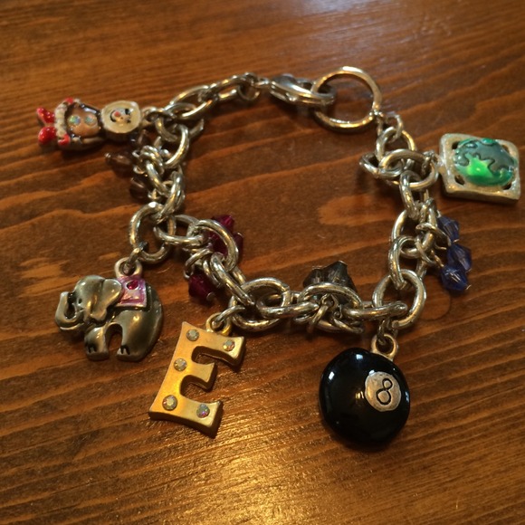 "E" Charm Bracelet