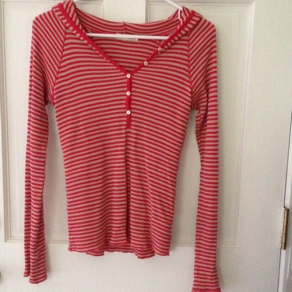 Old Navy Hooded Henley - super cute & comfy