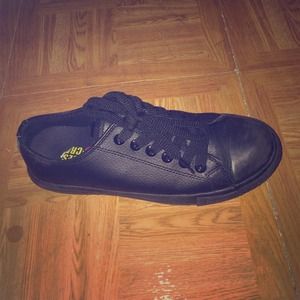 Black Converse Work Shoes