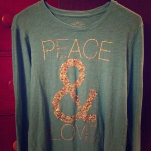 Peace and Love long sleeve