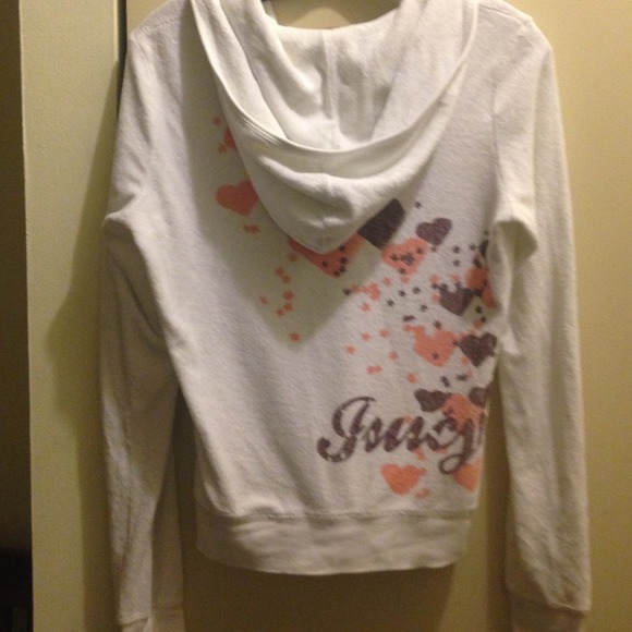 Juicy Couture Hearts and Stars Zip up - Picture 2 of 3