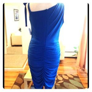 Jessica Simpson Ruched dress with tie detail