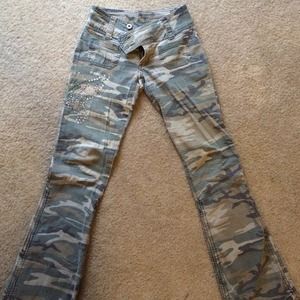 Camo jeans
