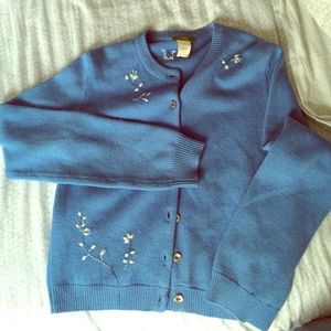 J. Crew cardigan and HM cardi bundle
