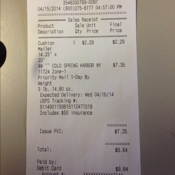 Receipt