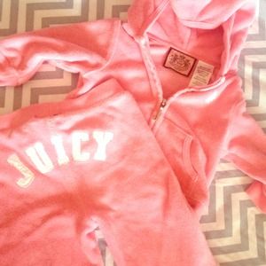 6 month juicy sweatsuit