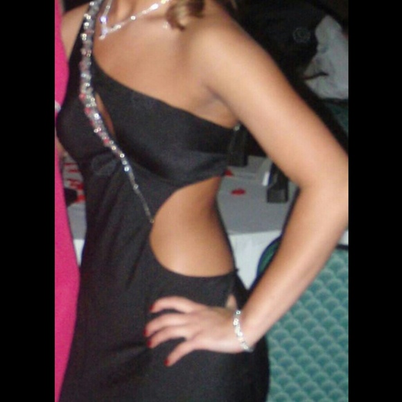 Beautiful long black dress