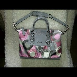 REDUCED Authentic Coach Ashley Snap Head Satchel