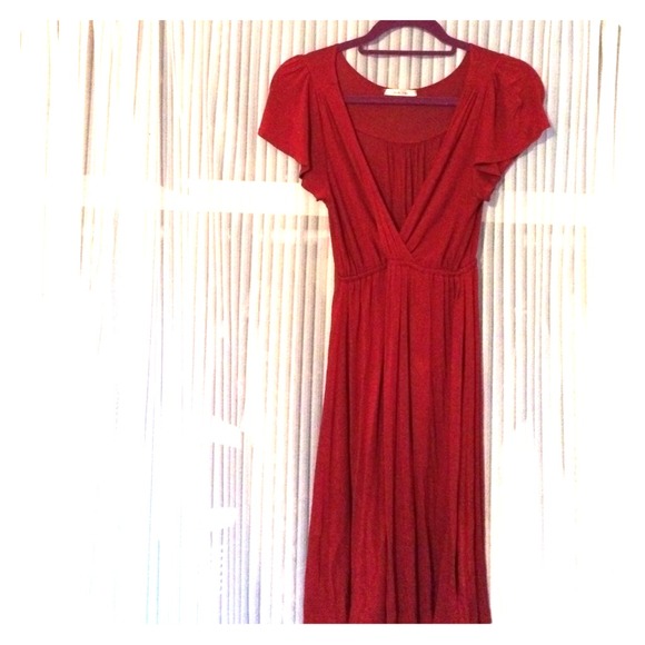 Long Red Dress