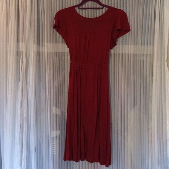 Long Red Dress - Picture 4 of 4
