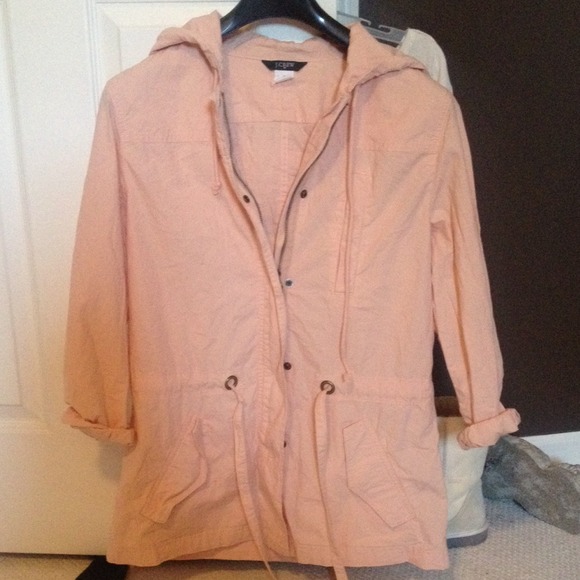 NWOT! J. Crew Anorak/Raincoat Style SPRING JACKET