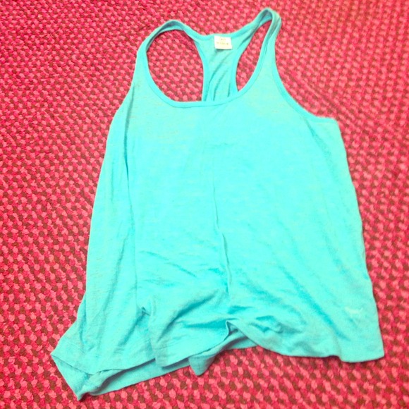 Blue tank top