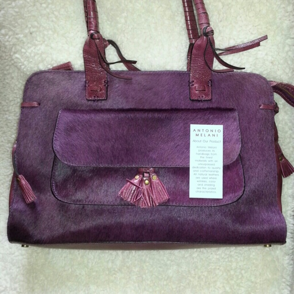 REDUCED 2x Authentic Antonio Melani Calf Hair