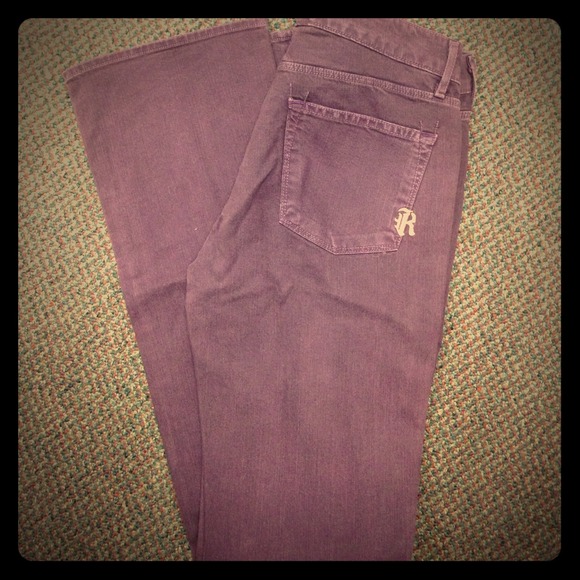 Rich & Skinny purple boot cut jeans, 29, NWOT - Picture 1 of 5