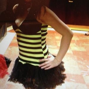 Sexy Halloween Bee Dress Set