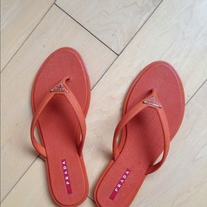 Prada flip flops