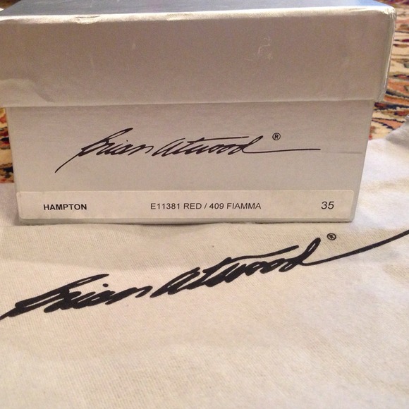 Authentic Brian Atwood "Hampton" penny loafers - Picture 2 of 4