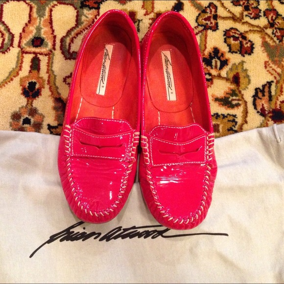 Authentic Brian Atwood "Hampton" penny loafers - Picture 3 of 4