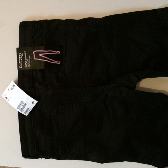 Super slim leg black pants - Picture 3 of 4