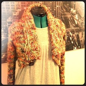 Free People shrug sweater