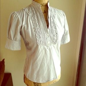Pinstriped Blouse