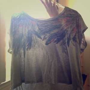 Feathered shirt