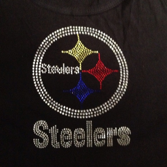 Steelers Rhinestone Tank