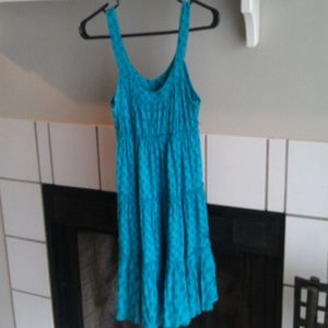 Teal dress