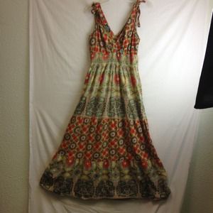 Lovely sleeveless summer dress