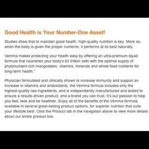 JOIN VEMMA TODAY!!!!!