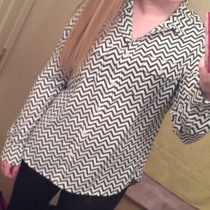 Reduced ✨ American eagle chevron button up shirt