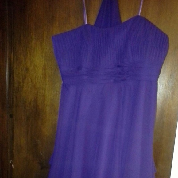 💜BN💜 PURPLE HOMECOMING/PROM DRESS SZ 19/20