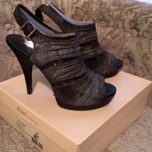 BCBGeneration strappy heels