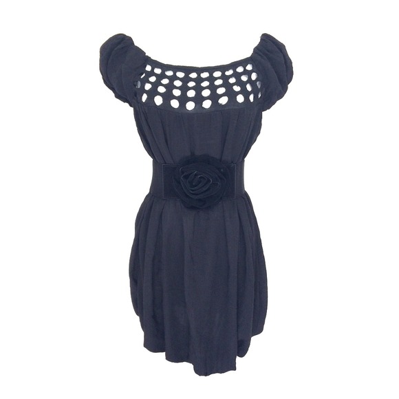 Black Bubble Dress!!  Size Small.