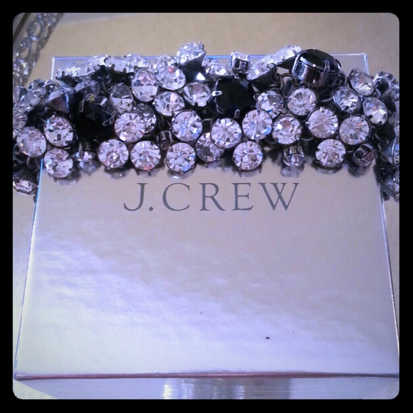 ☆☆☆☆SOLD☆☆☆Auth J. Crew Diamond Clusters Bracelet