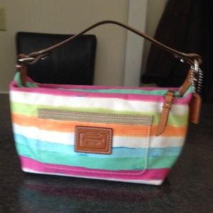 Coach small handbag- authentic!