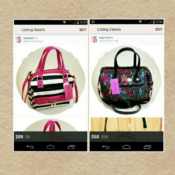 Betsy Johnson Bag Bundle for @chimpmunk226