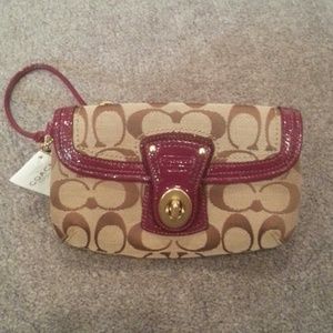Coach wallet clutch bag
