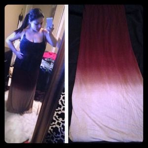 🎉PRICE REDUCED 🎉 Ombré long skirt