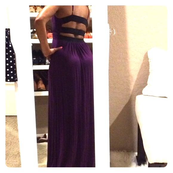 ‼️SOLD‼️ (on Vinted) Purple maxi dress - Picture 1 of 4