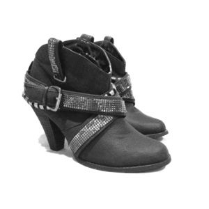Black booties