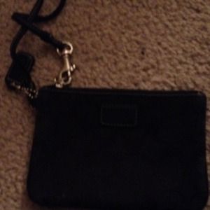 Coach monogram small wristlet