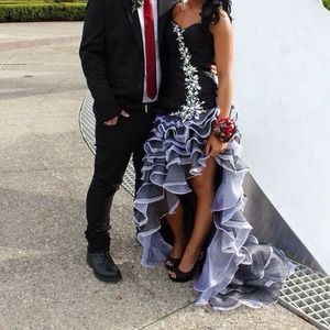 Size 0 Prom Dress & Hair Piece