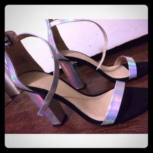 Zara Iridescent Heels
