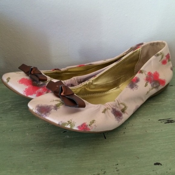 J. Crew Shoes - j. crew // silk ballet flats floral