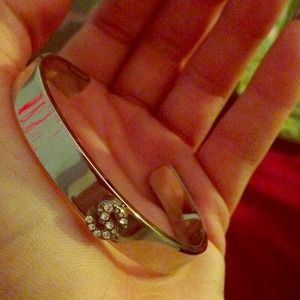 "s" bangle stainless steel