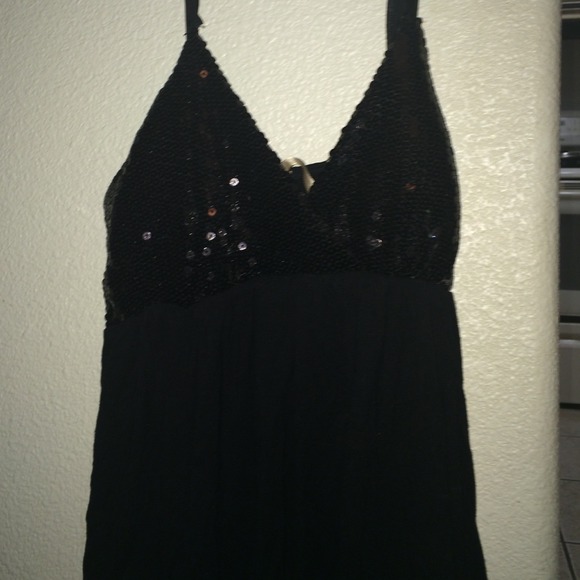 Sparkly top dress