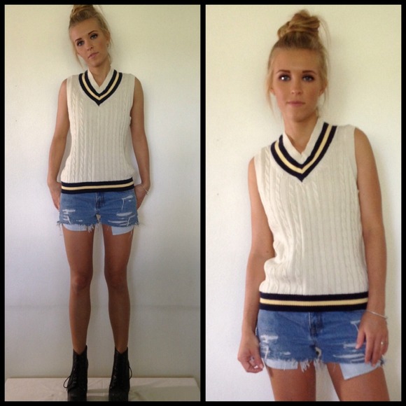 🚫SOLD🚫vtg Brooks Brothers preppy sweater vest