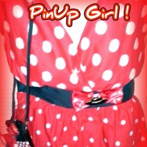 NWT PIN UP GIRL RED DRESS