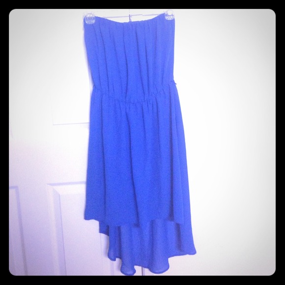 Blue dress